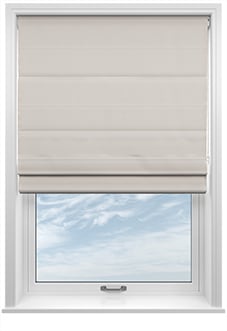 Medina, Dark Natural - Twist&Fit Roman Blind